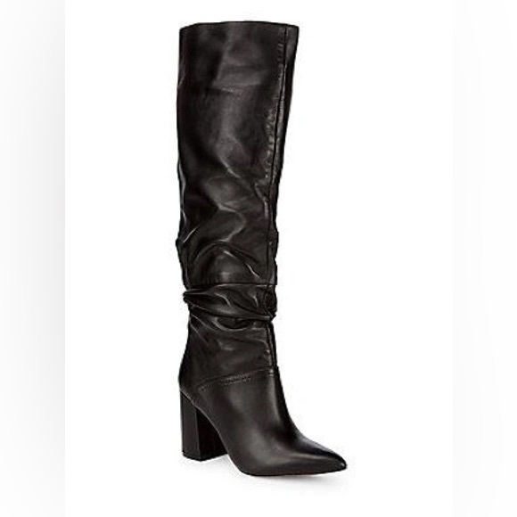 Steve Madden Shoes - New In Box Steve Madden Norie Knee-High Boots, Genuine Leather, Black, Size 7.5M